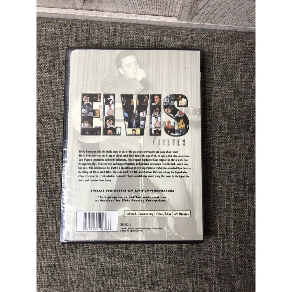 Elvis Forever (DVD, 2003) Film Inside Story Features Impersonators Sealed - Picture 2 of 2